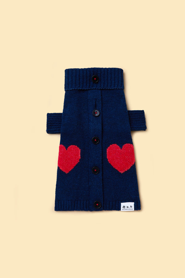 Pre-order Heart to Heart Button-Up Cardigan Sweater